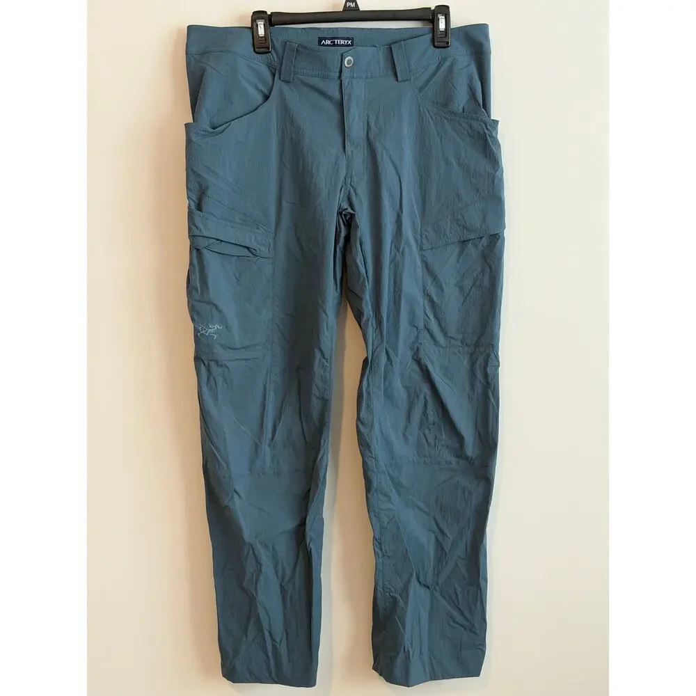 Arc’teryx Rampart Pants Blue Men’s 36x32 Hiking Outdoor Nylon